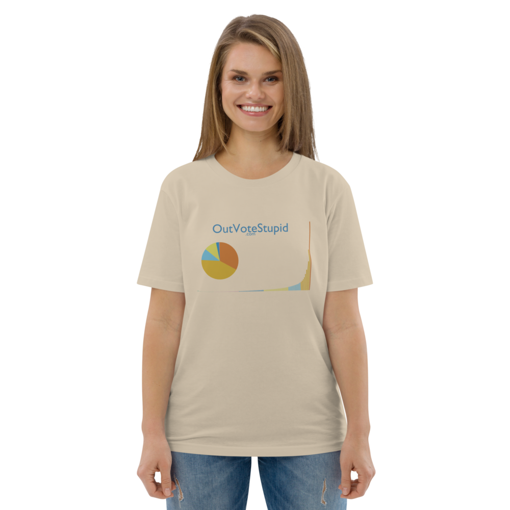 OutVote Stupid Tee Desert Dust