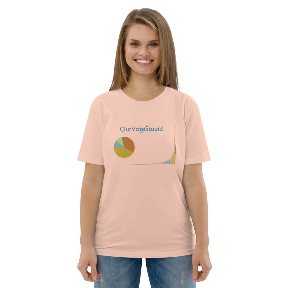 OutVote Stupid Tee Fraiche Peche