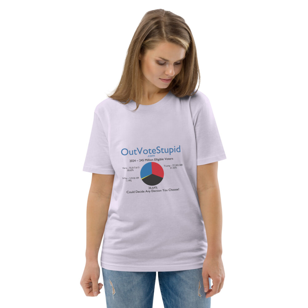 VOTE! Unisex organic cotton t-shirt - Image 5